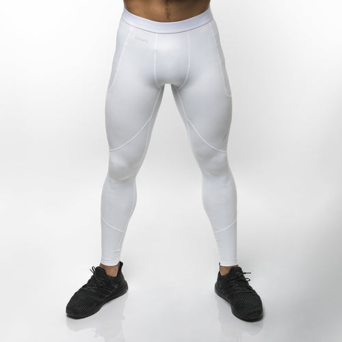COMPFIT TIGHTS - WHITE