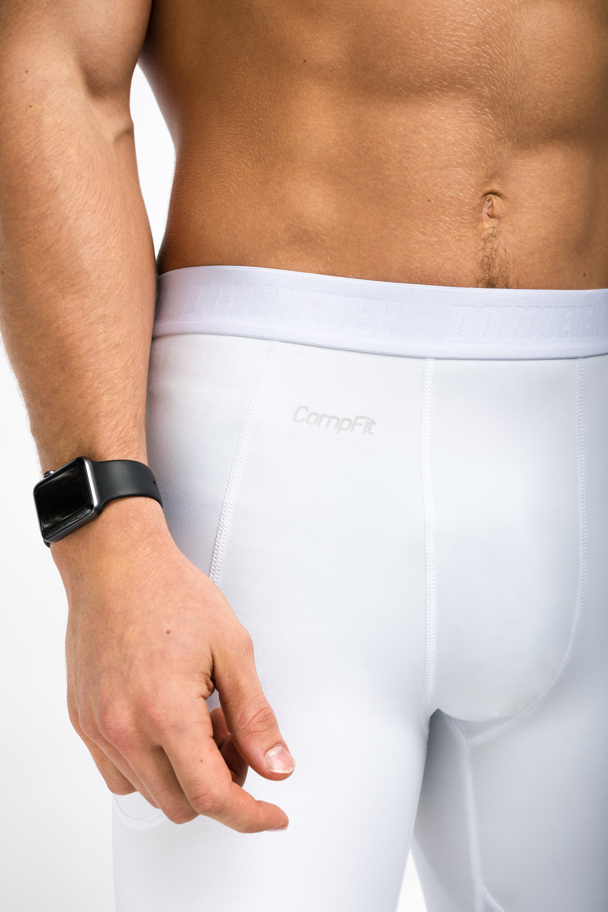 COMPFIT TIGHTS - WHITE